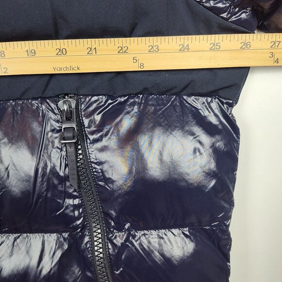 Tommy Hilfiger Puffer Coat Men's XL Navy Blue Full-Zip Hooded Insulated - Picture 5 of 13